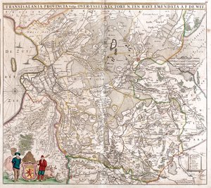 Drenthe, Overijssel, Nizozemsko od Frederick de Wit