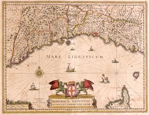 Ligurie, Itálie od Frederick de Wit