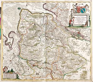 Dolní Sasko, Brémy, Hamburk, Německo od Frederick de Wit