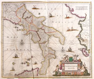 Molise, Kampánie, Kalábrie, Basilicata, Apulie , Itálie od Frederick de Wit