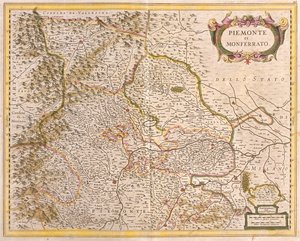 Piemont, Itálie od Frederick de Wit