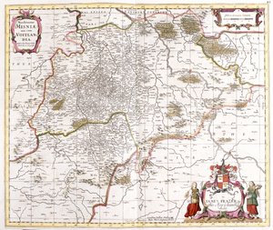 Sasko, Německo od Frederick de Wit