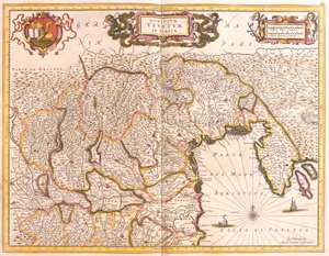 Benátsko, Trentino, Friuli, Istrie, Itálie od Frederick de Wit
