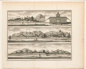 Tři pevnosti na Ambonu Hila a pevnosti Amsterdam / Nový maurský chrám Hila / Pevnost Rotterdam na Larike / De Pas Baguwala a Vesting Middelburg (název na objektu)