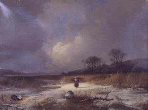 Zimní krajina od Frederik Rohde