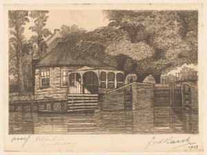 Polderhuis (původní název na objektu) od Frederik van der Harst (signed by artist)