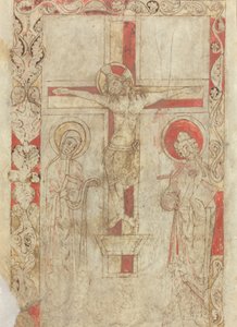 Ukřižování [verso] od French 12th Century