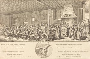 Kabaret z Ramponaux od French 18th Century