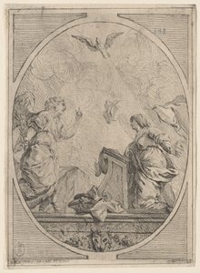 Zvěstování od French 18th Century after Pierre Hubert Subleyras