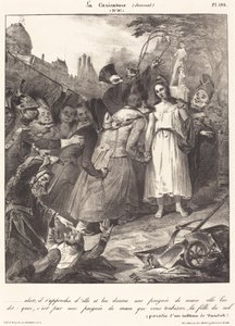 ...pak k ní přistoupil: Parodie na van Dyckovu Zradu Krista