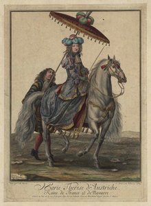 Marie Terezie Španělská 1638-1683, královna choť Francie a Navarry, 1682