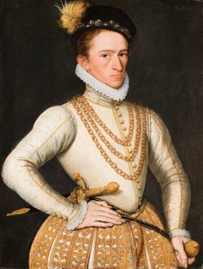 Portrét neznámého francouzského šlechtice, 1560