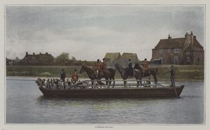 Přejezd na lovu trajektem (barevné foto) od French Photographer