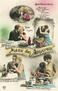 Menu pro zamilované (barevné foto) od French Photographer