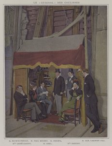 Herci v křídlech v Comedie-Francaise (barevné foto) od French Photographer