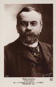 Alfred Bruneau , francouzský skladatel (1857-1934) od French Photographer