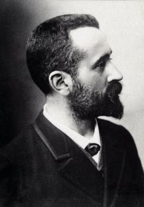 Alphonse Bertillon (1853-1914), francouzský učenec, tvůrce antropometrie. od French Photographer
