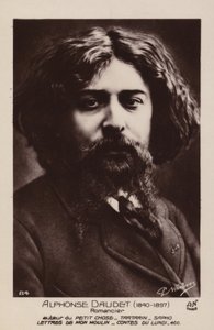 Alphonse Daudet (1840-1897), francouzský romanopisec od French Photographer