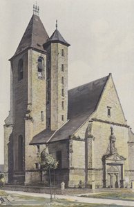 Assier, Church, Ensemble N O od French Photographer