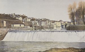Aurillac, Staré domy na březích Jordanne od French Photographer