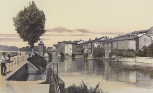 Bar-le-Duc, most Notre-Dame, na Ornain od French Photographer