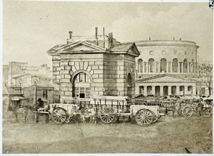 Barriere de Pantin la Villette na snímku „bariéry Paříže“ od Gouviota od French Photographer
