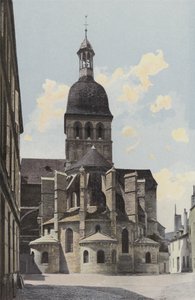 Beaune, kostel Notre-Dame, Apse od French Photographer
