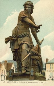 Beauvais, socha Jeanne Hachette (barevné foto) od French Photographer
