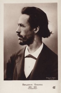 Benjamin Godard , francouzský houslista a romantický skladatel (1849-1895) od French Photographer