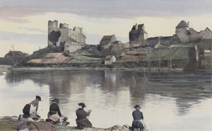 Bourbon-LArcambault, Zřícenina hradu, O strana od French Photographer