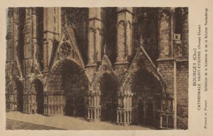 Bourges, Cher, katedrála Saint-Etienne od French Photographer