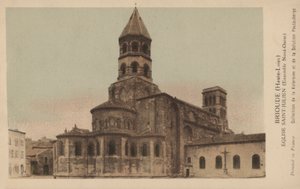 Brioude, Haute-Loire, kostel Saint-Julien od French Photographer