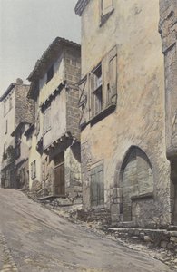 Bruniquel, hlavní ulice od French Photographer