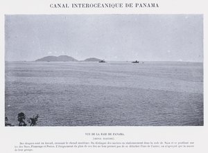 Canal Interoceanico De Panama (černobílá fotografie) od French Photographer