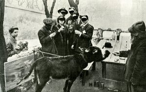 Oslavte podvod: na Salon des Independants v roce 1910 byl představen obraz podepsaný „Excessive Futurist Painter“ Boronali s názvem „Et le soleil usnul na „Adriatic“, který měl velký úspěch. Plátno bylo skutečně namalováno pomocí A od French Photographer