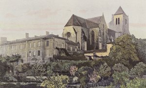 Celles-sur-Belle, Kostel a bývalý klášter, Ensemble N od French Photographer