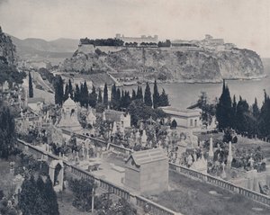 Hřbitov v Monaku (černobílá fotografie) od French Photographer