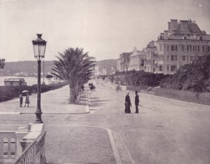 Středová část Široké promenády (černobílá fotografie) od French Photographer
