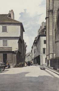 Chalon-sur-Saone, Rue aux Fevres od French Photographer