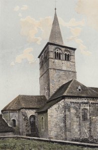 Champ-le-Duc, Kostel, Ensemble S od French Photographer