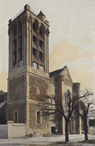 Champeaux, Kostel, Fasáda O od French Photographer