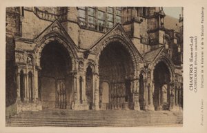 Chartres, Eure-Et-Loir, Katedrála, Veranda společně od French Photographer