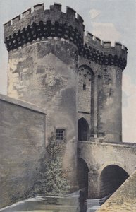 Chartres, Porte Guillaume, Pohled mimo město od French Photographer