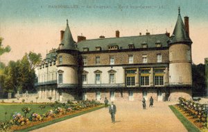 Chateau de Rambouillet, Ile-de-France (barevné foto) od French Photographer