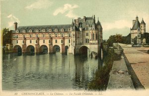 Chenonceaux, zámek, východní fasáda od French Photographer