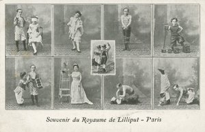 Cirkusový soubor (černobílá fotografie) od French Photographer