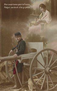 I přes hluk kánonů pro Francii na tebe myslím (tónovaná fotografie) od French Photographer