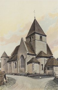 Druyes, Church, Together S E od French Photographer