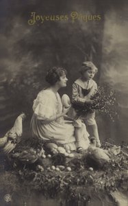 Velikonoční přání s chlapečkem od French Photographer
