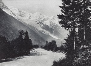 Okolí Chamonix (čb fotografie) od French Photographer